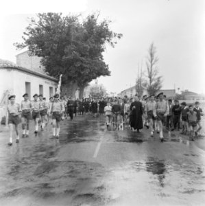Spanje, diversen, processie, vrouwen met Mariabeeld, Bestanddeelnr 918-0154