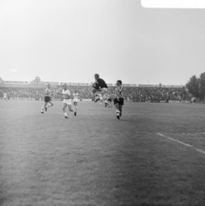 Sparta tegen Hongarije 0-2, spelmoment, Bestanddeelnr 919-3164