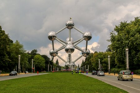 Belgium brussels atomium photo