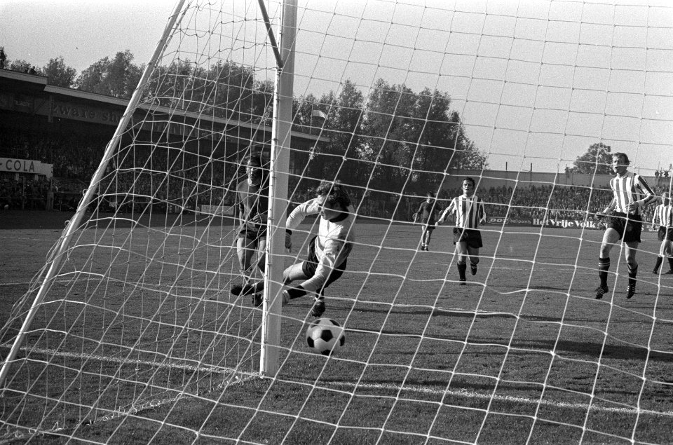 Sparta tegen PSV 1-1, doelpunt van Heyerman, Bestanddeelnr 925-0736