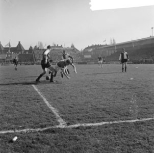 Sparta tegen Feyenoord, spelmoment, Bestanddeelnr 918-9391