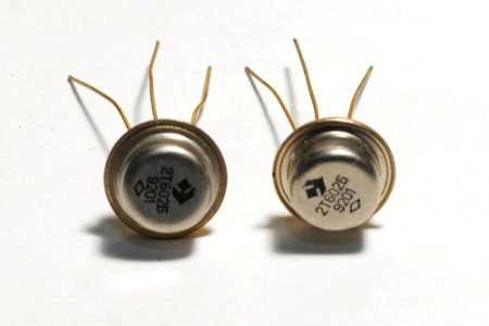 Soviet 2T602 transistor, 1992 (2)