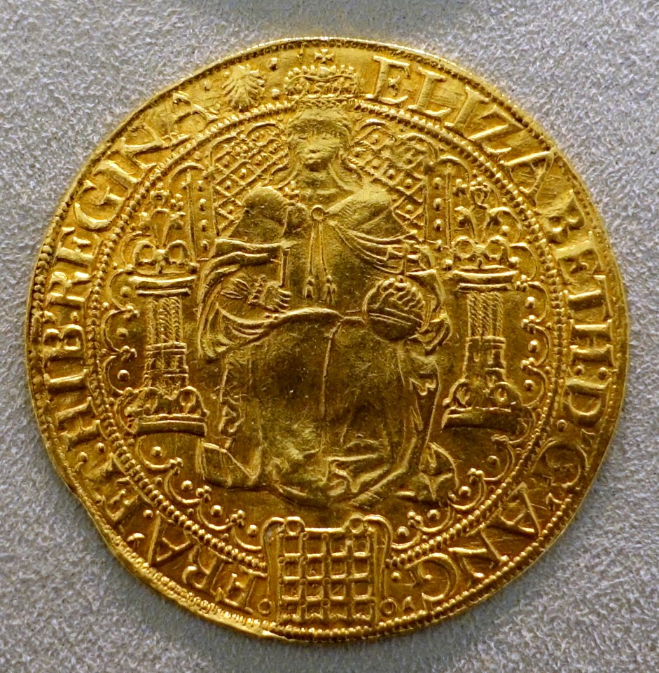 Sovereign, Elizabeth I, England, 1558-1603 - Bode-Museum - DSC02756
