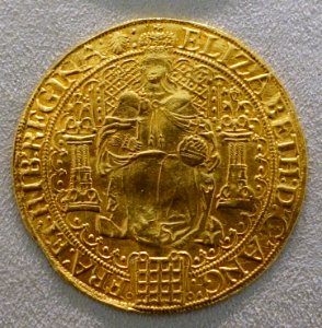 Sovereign, Elizabeth I, England, 1558-1603 - Bode-Museum - DSC02756