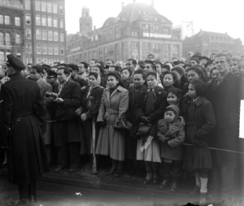 Souvereiniteitsoverdracht aan Indonesië in het Koninklijk Paleis op de Dam. Er i, Bestanddeelnr 903-7690