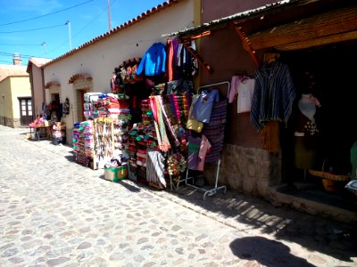 Souvenirs for sale in Humahuaca