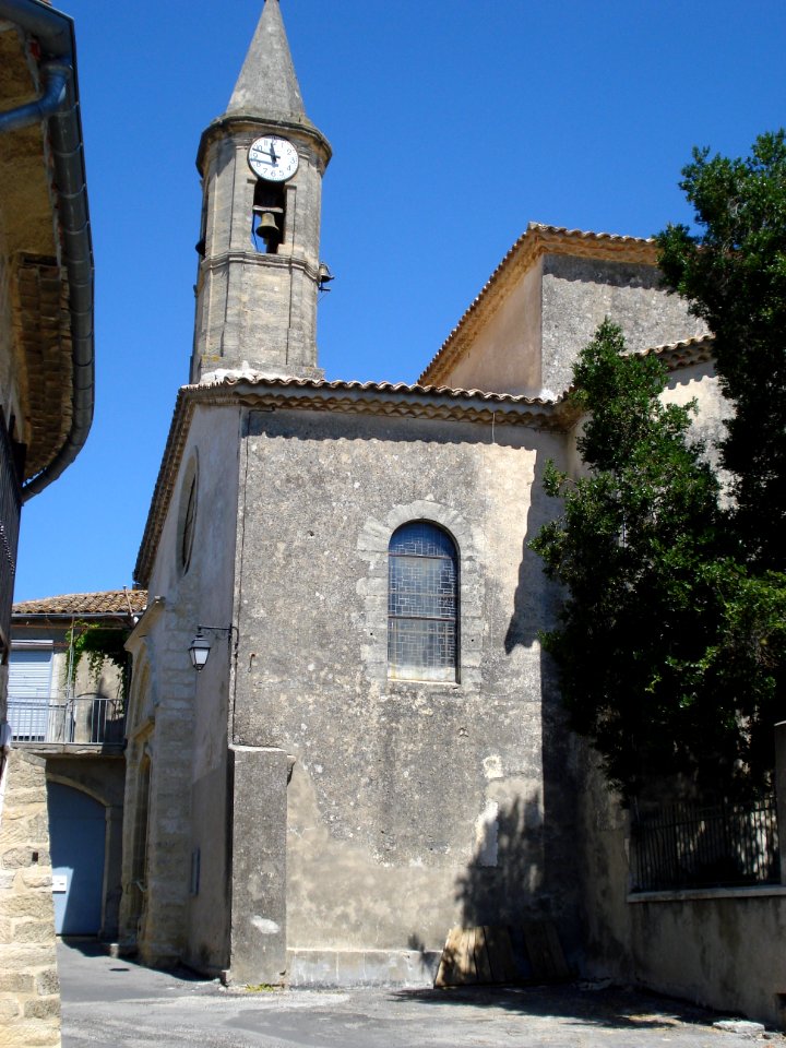Souvignargues (Gard, Fr), l'église