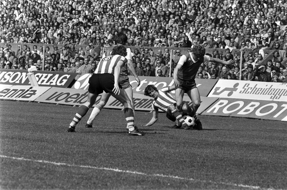 Sparta tegen Feijenoord 0-2 spelmomenten, Bestanddeelnr 928-5185