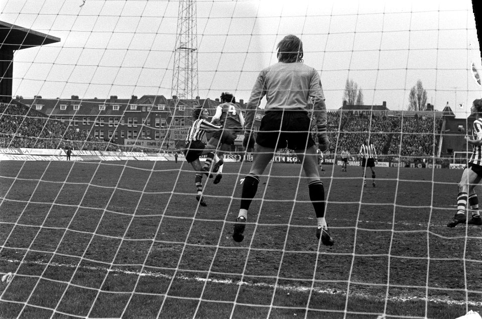 Sparta tegen Feyenoord 1-3, spelmoment, Bestanddeelnr 927-0692