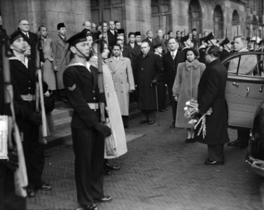 Souvereiniteitsoverdracht aan Indonesië in het Koninklijk Paleis op de Dam. Aano, Bestanddeelnr 903-7671
