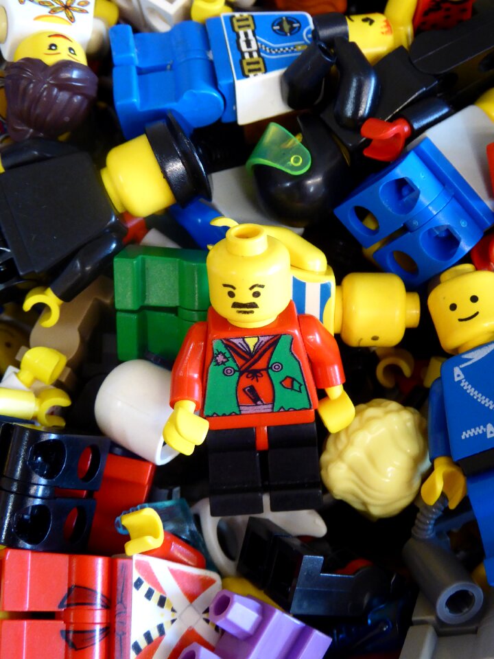 Legoland building blocks colorful