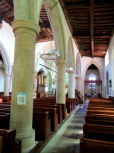 South aisle, All Saints, Writtle