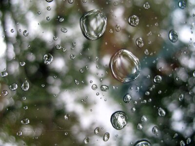 Texture droplet water