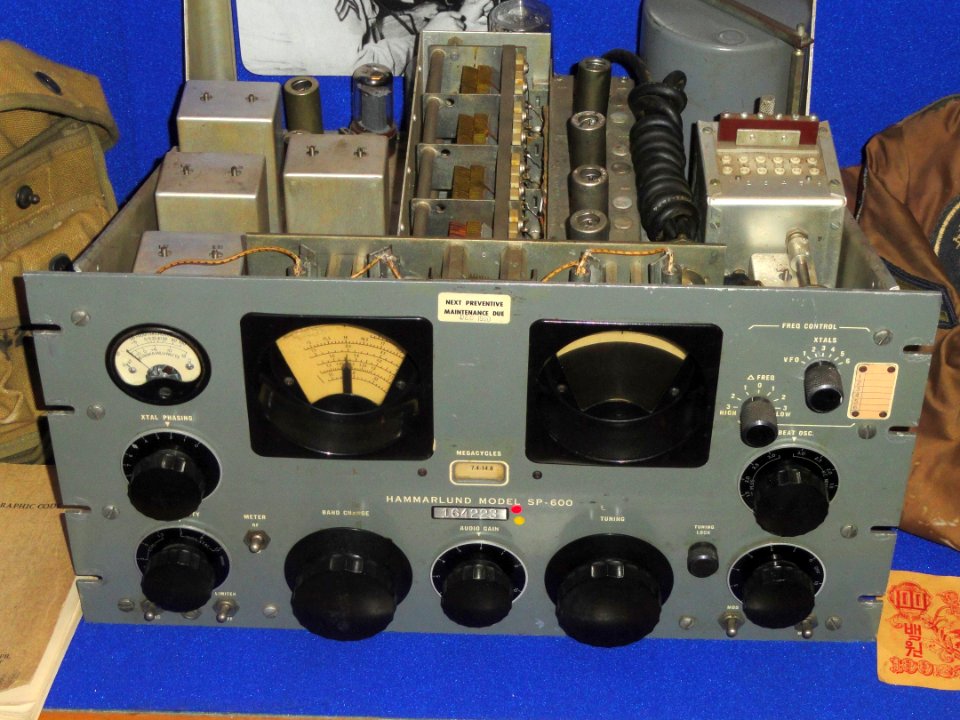 SP 600 Super Pro HF-VHF Receiver, by Hammarlund - National Cryptologic Museum - DSC07815