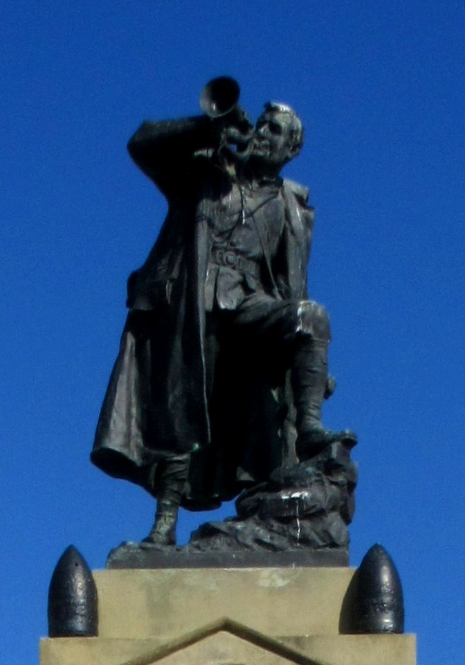 South African War Memorial, Regency Square, Brighton (NHLE Code 1380815) (September 2015) (Close-up)
