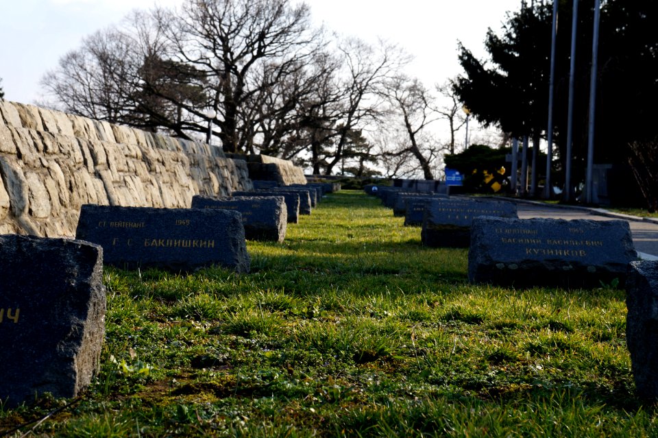 Soviet graveyard