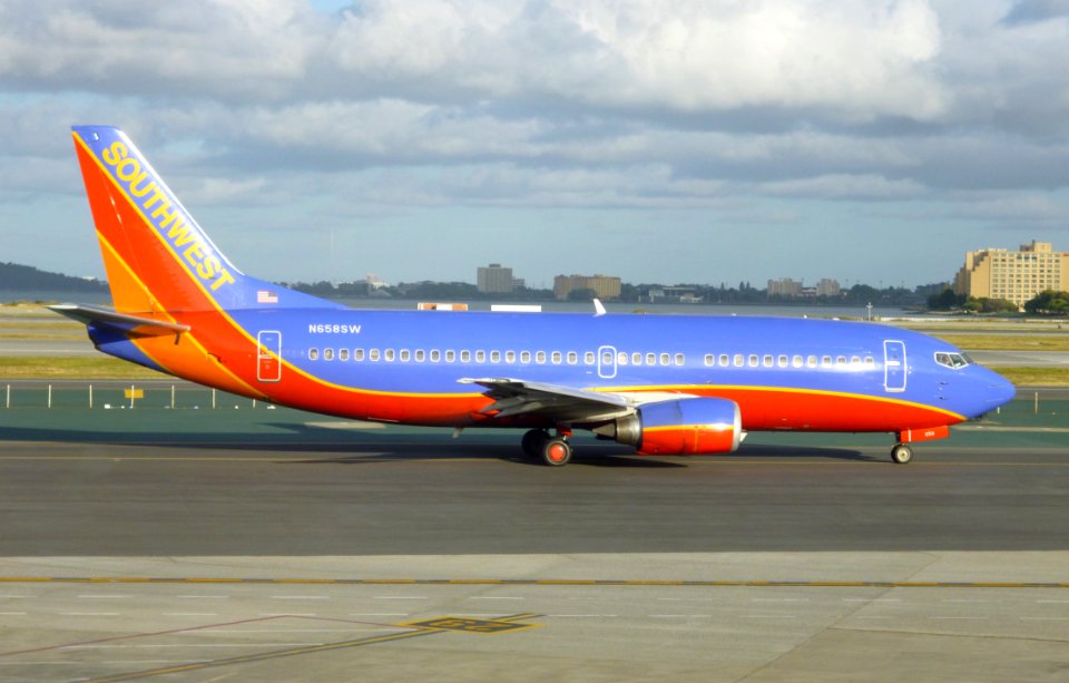 Southwest 737 n658sw