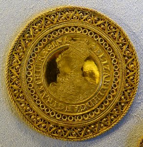 Sovereign, England, Queen Elizabeth, 1558-1603 AD - Bode-Museum - DSC02663