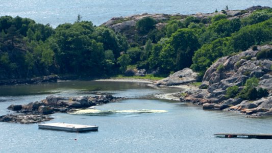 Southwest bay on Ryxö island