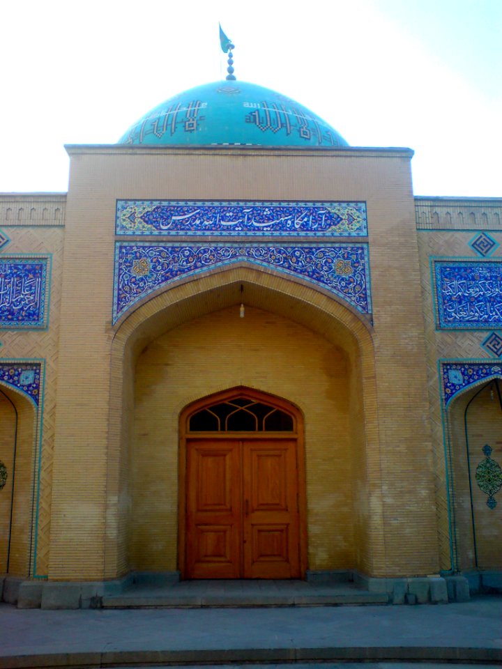 Southern door of Mausoleum of Hassan Modarres - Kashmar