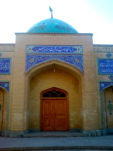 Southern door of Mausoleum of Hassan Modarres - Kashmar