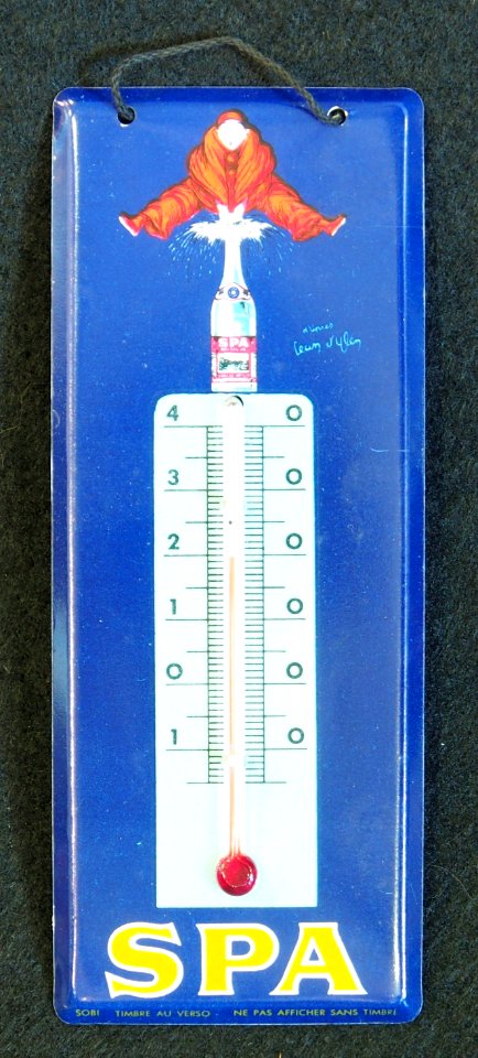 SPA emaille thermometer