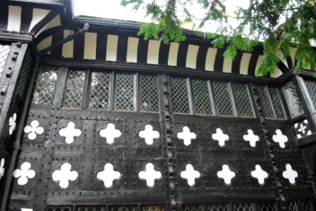 Speke Hall from the courtyard 4