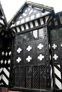 Speke Hall from the courtyard 2 photo