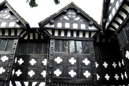 Speke Hall from the courtyard 5