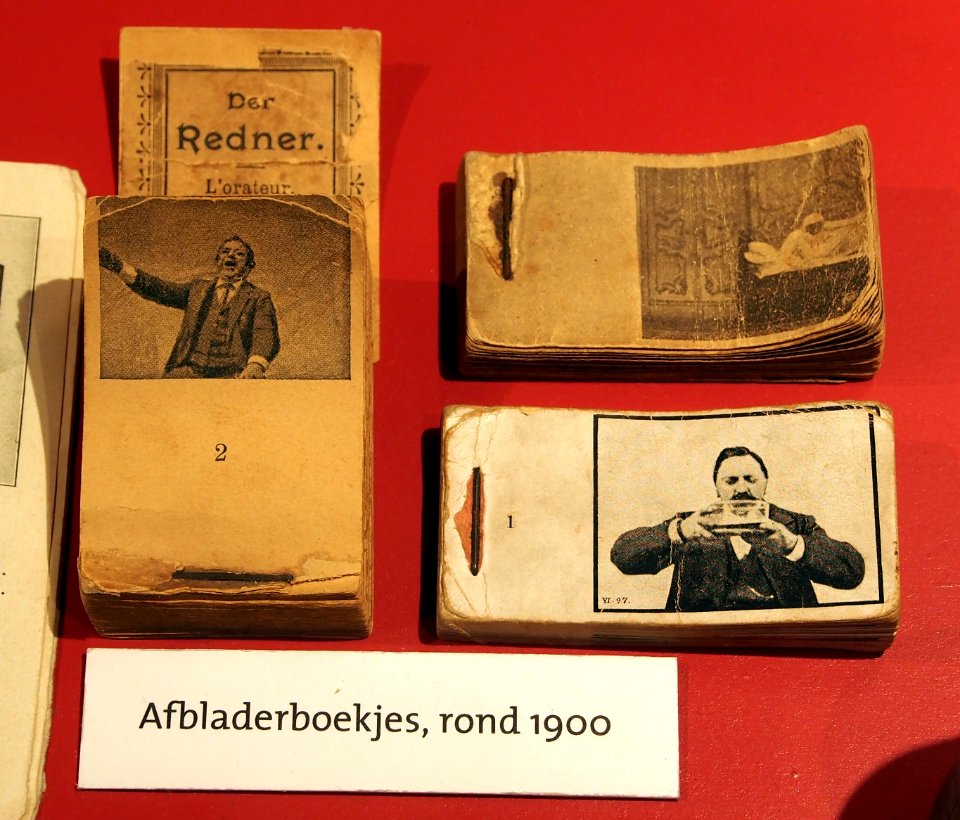 Speelgoedmuseum Deventer, Afblader boekjes ca 1900