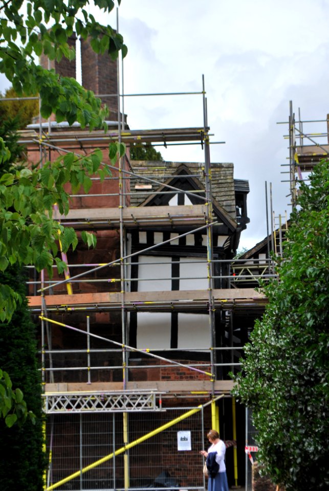 Speke Hall Scaffolding