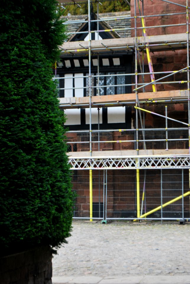 Speke Hall Scaffolding 2