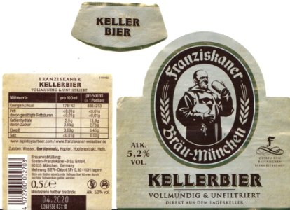 Spaten-Franziskaner-Bräu - Kellerbier photo