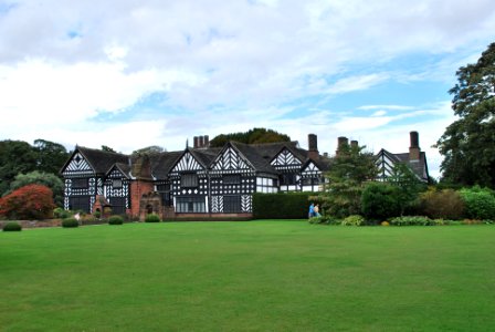 Speke Hall Viewed from the back