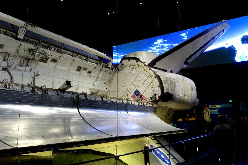 Space Shuttle Atlantis - Kennedy Space Center - Cape Canaveral, Florida - DSC02388