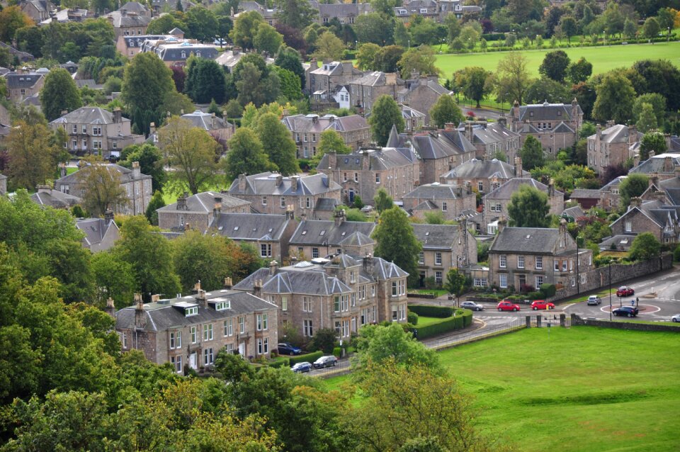 Town houses architecture