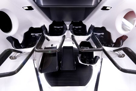 SpaceX Dragon interior