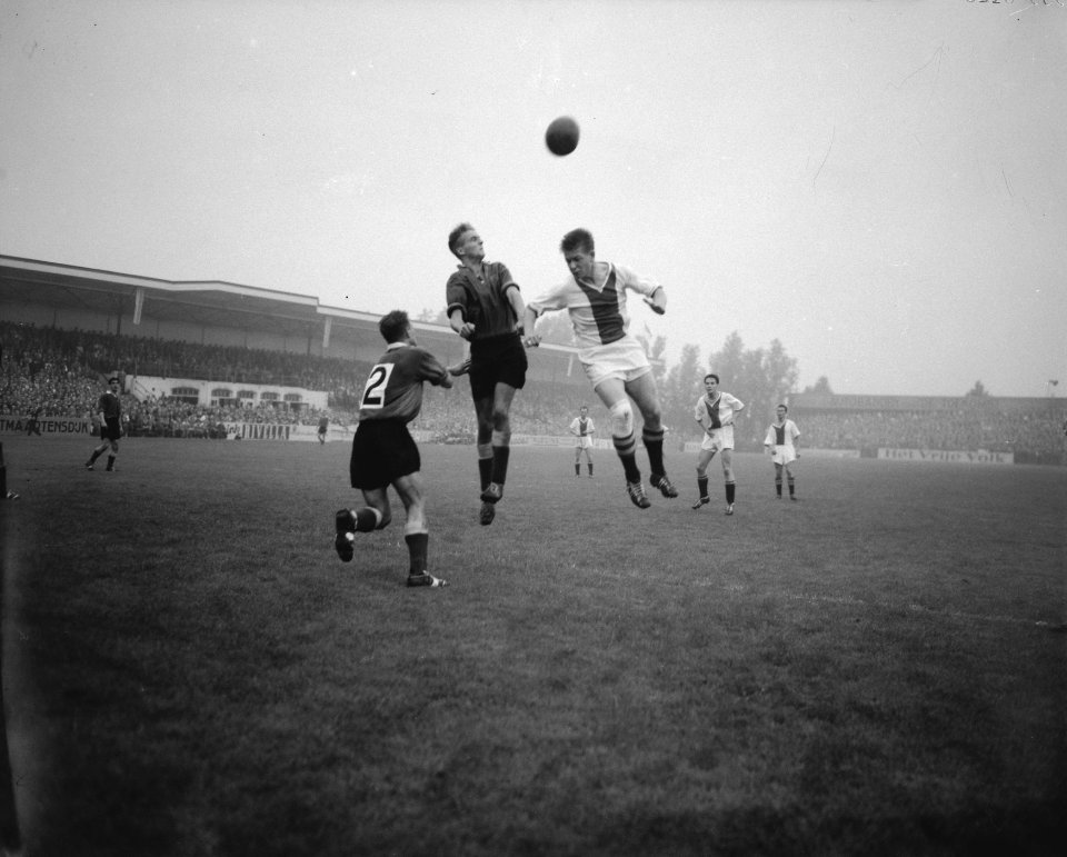 Sparta tegen Ajax 4-2, elftal Sparta, spelmomenten, Bestanddeelnr 909-8128