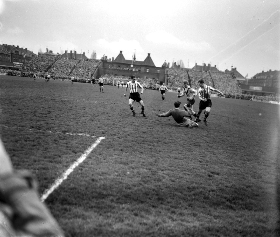 Sparta tegen DOS 1-1, Bestanddeelnr 910-2499