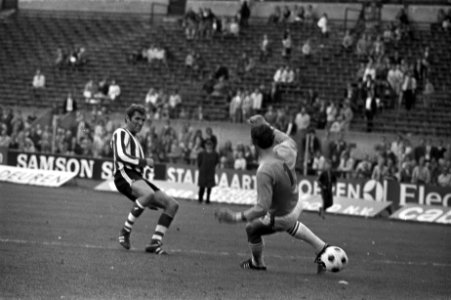 Sparta tegen FC Den Haag 5-2, Charlie Bosveld in actie, Bestanddeelnr 924-9273