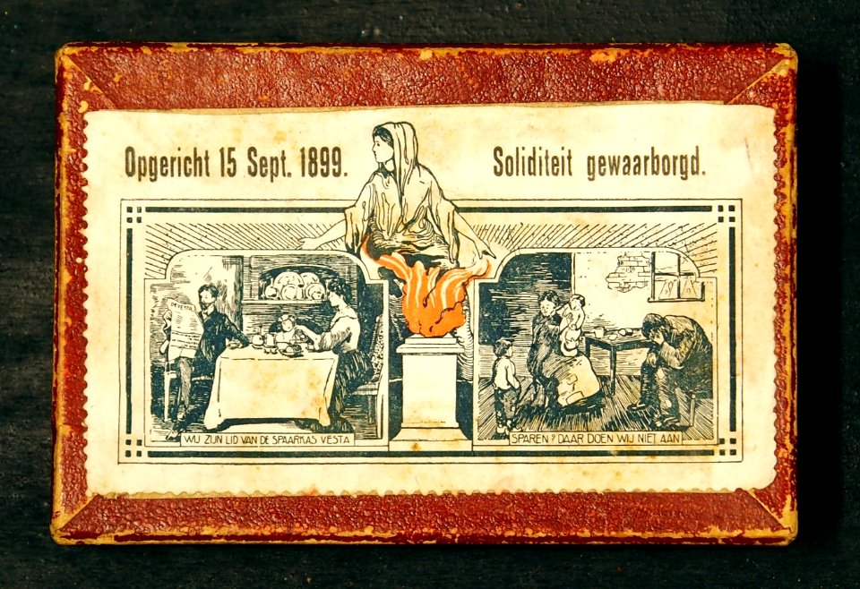 Spaarkas Vesta doosje