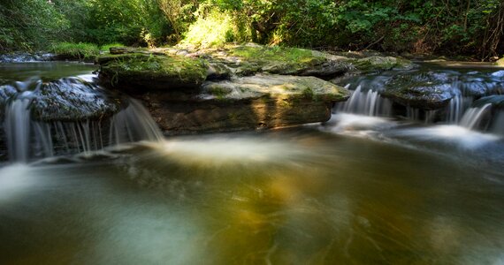 Desktop background watercourse waterfall photo