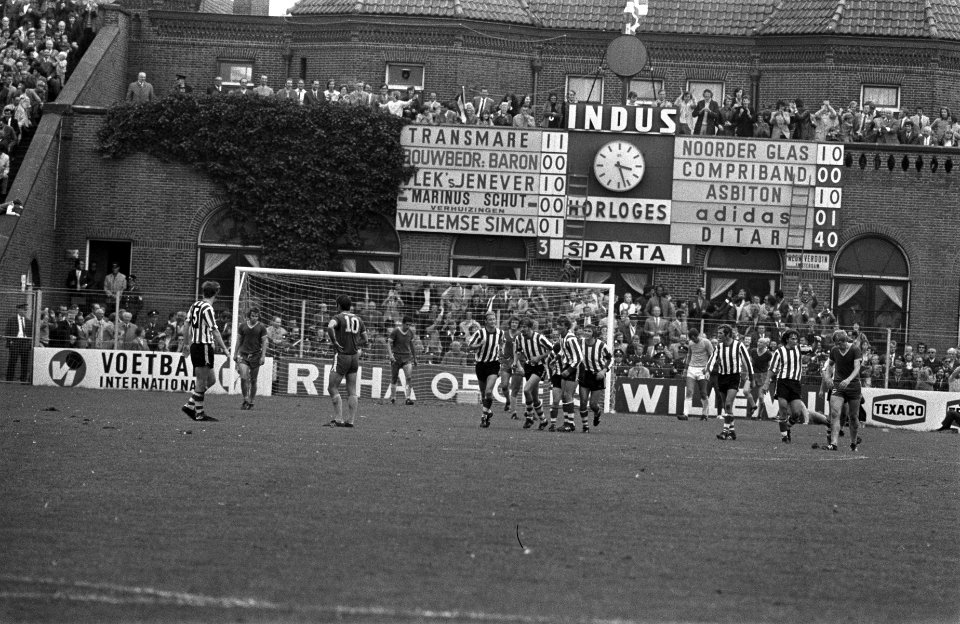 Sparta tegen FC Den Haag 5-2, Bestanddeelnr 924-9281