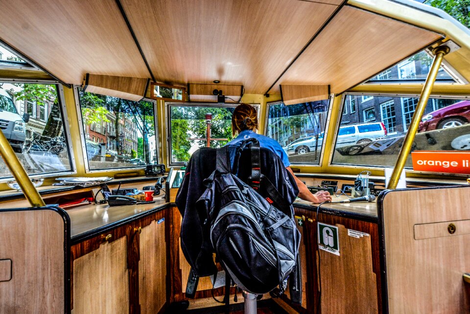 Boat captain navigate