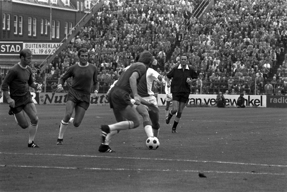 Sparta tegen Ajax 1-1, Keizer in actie, Bestanddeelnr 924-8709