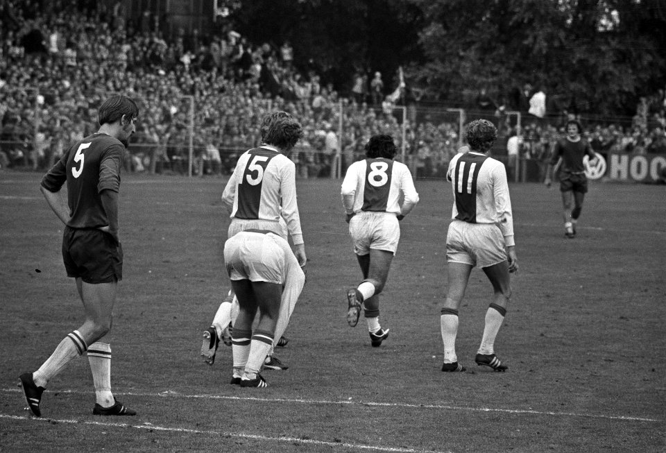 Sparta tegen Ajax 1-1, Bestanddeelnr 924-8706