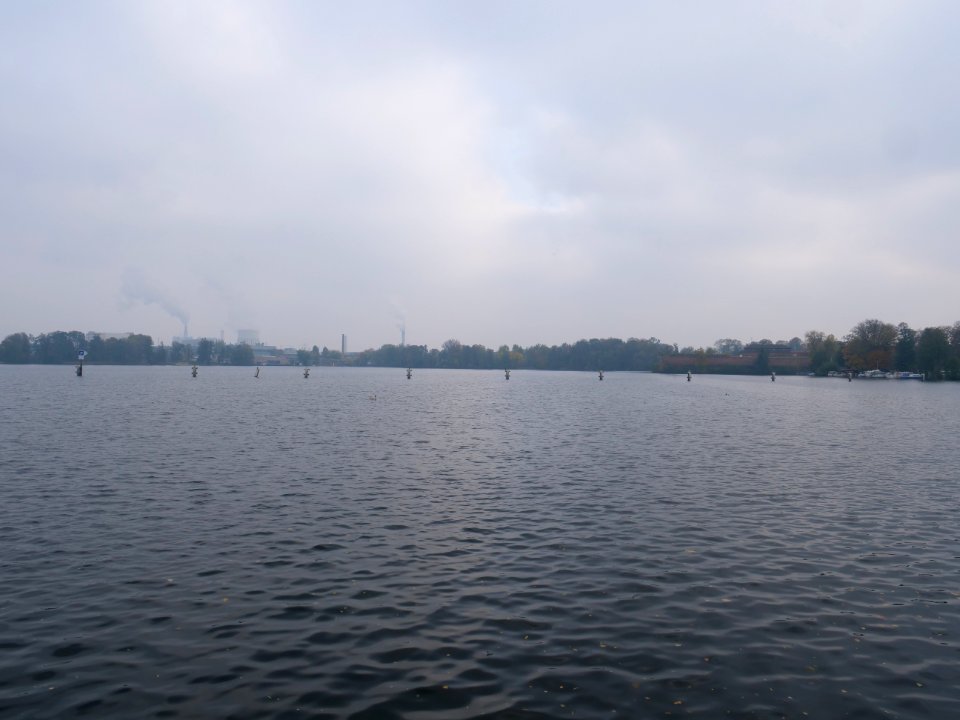 Spandauer See from Triftstraße 2019-10-24 07