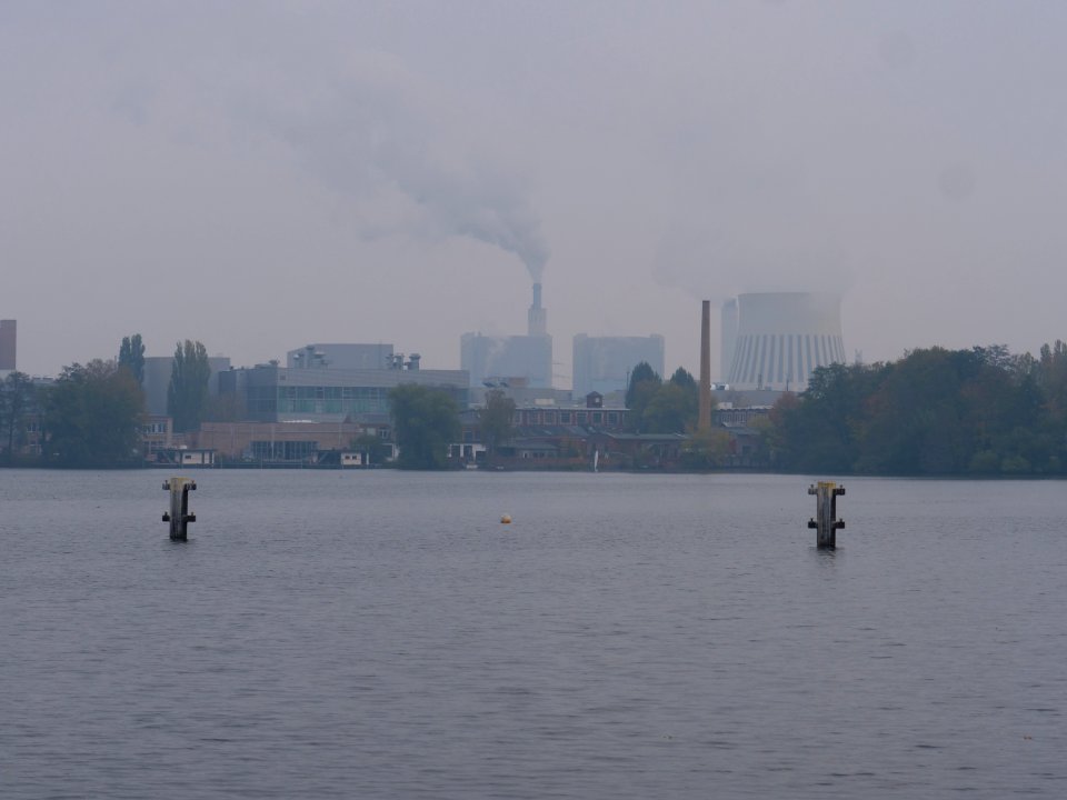 Spandauer See from Triftstraße 2019-10-24 03