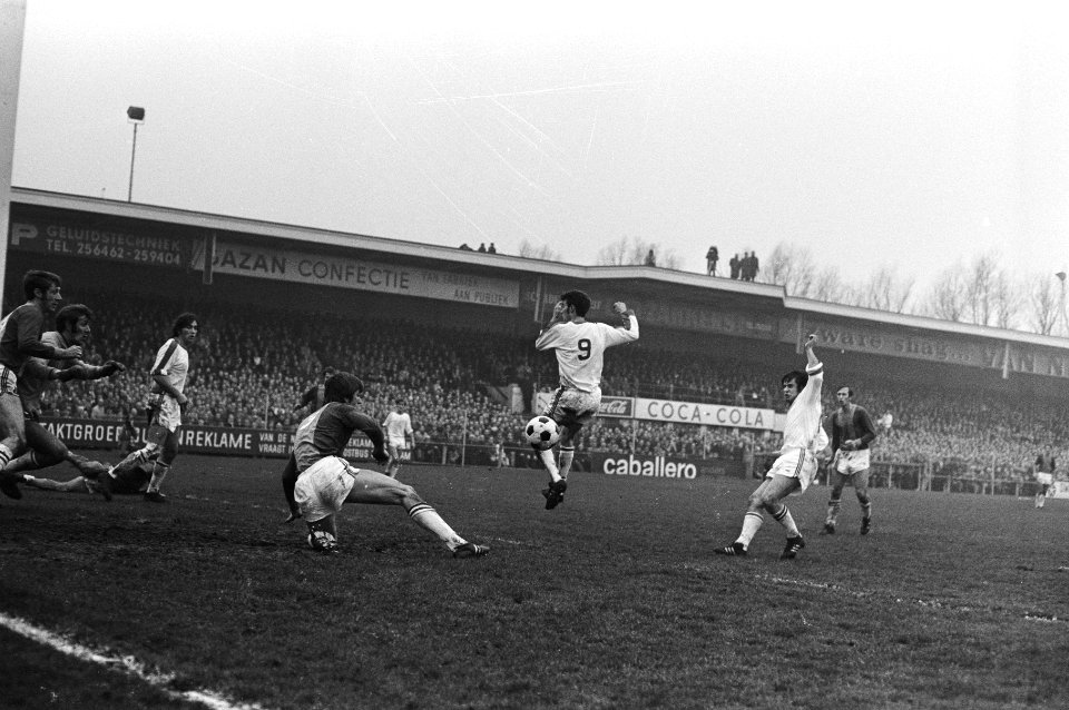 Sparta tegen ADO 4-2 Klijnjan scoort (Sparta), Bestanddeelnr 924-0922