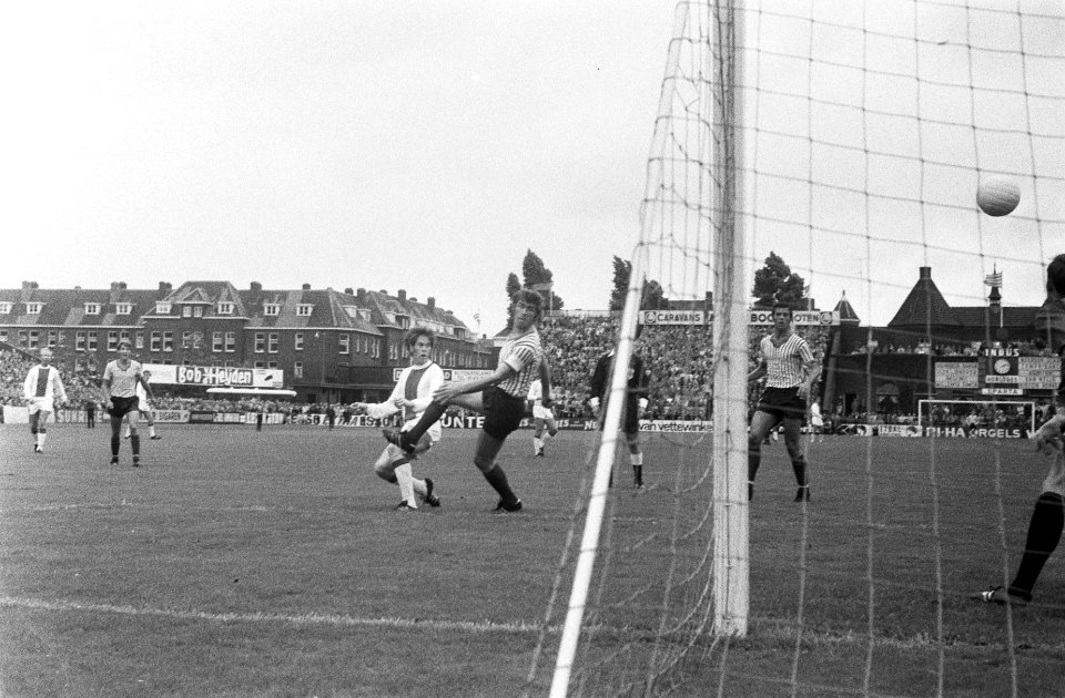 Sparta tegen Ajax 2-4, spelmomenten, Bestanddeelnr 922-7308